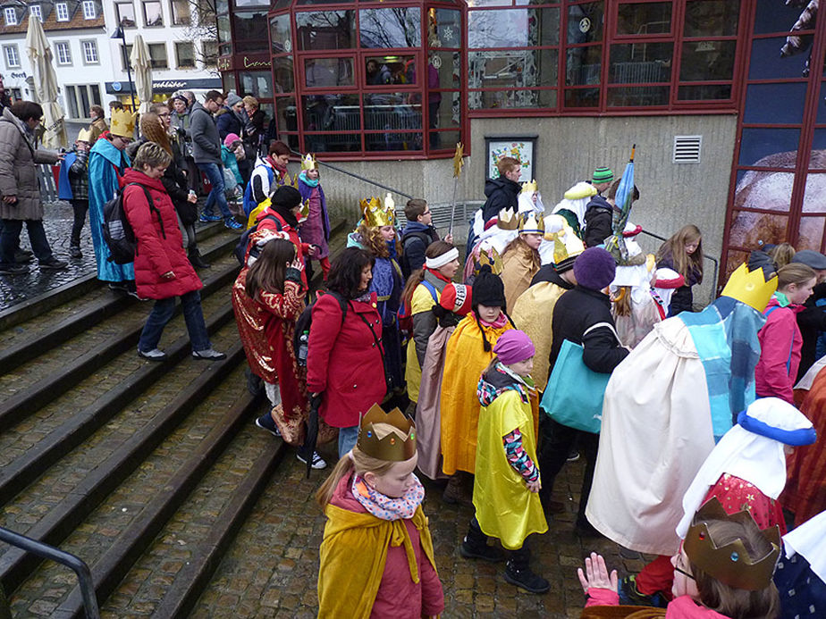 Bundesweite Eröffnung der Sternsingeraktion in Paderborn (Foto: Karl-Franz Thiede)